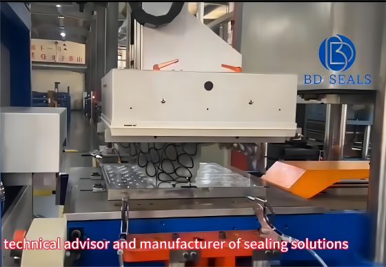 BD Seals Automated rubber O-rings Productions